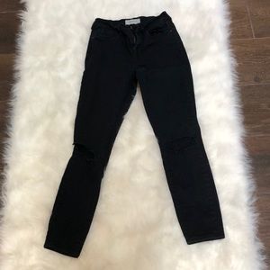 Pacsun Black Distressed Jeans - Size 24